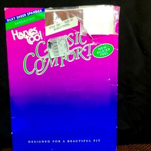 HANES TOO! CLASSIC COMFORT SILKY SHEER SPANDEX